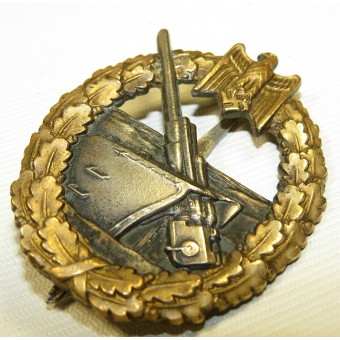 Kriegsmarine Coastal Artillery badge / Kriegsabzeichen der Marineartillerie da C.E. Juncker. Espenlaub militaria