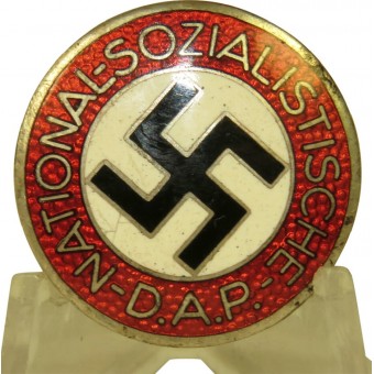 M1 / 63 - Steinhauer y suerte, Lüdenscheid NSDAP insignia miembro. Espenlaub militaria