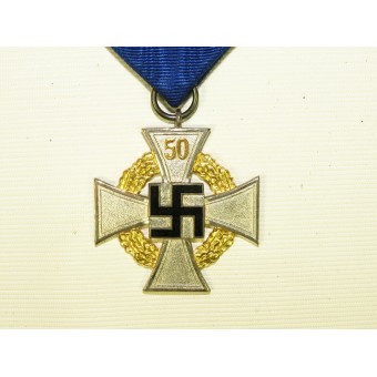 Treue Dienst Ehrenzeichen, 50 Jahre- Deutsches Treue Dienstkreuz-50 Jahre Erste Klasse. Espenlaub militaria