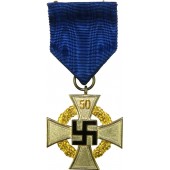Treue Dienst Ehrenzeichen, 50 Jahre- Cruz del Servicio Fiel Alemán-50 años Primera Clase