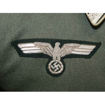 Wehrmacht Infanterie Waffenrock rang de Musikmeister- Unteroffizier dans le 15ème Inf Rgt. Espenlaub militaria