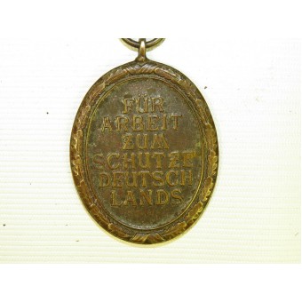 Westwall Medaille / Schutzwall Ehrenzeichen Une médaille mur Ouest. Espenlaub militaria