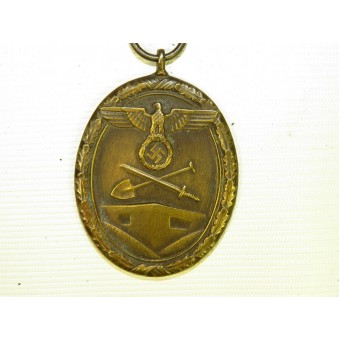 Westwall Medaille / Schutzwall Ehrenzeichen A Medaglia parete ovest. Espenlaub militaria