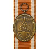 Westwall Medaille / Schutzwall Ehrenzeichen A Westwall mitali Länsi muuri mitali