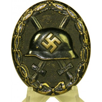 Черная степень нагрудного знака за ранение 1939 года. Espenlaub militaria