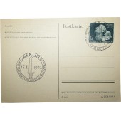 Почтовая открытка первого дня 15.3.1942 Sie starben für Großdeutschland