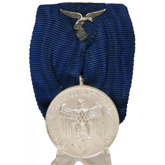 Faithfull servicio en la Luftwaffe medalla, Wehrmacht Dienstauszeichnung für 4 años.. Espenlaub militaria