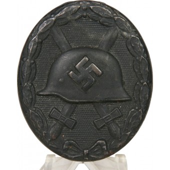 Tyska 1939 sårmärke i svart, Alois Rettenmeyer. Espenlaub militaria