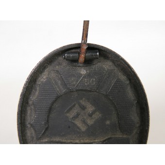 German WW2 wound badge in black, LDO L/56. Espenlaub militaria