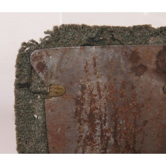 Kuban 1943 sleeve shield, good condition, bronzed steel. Espenlaub militaria