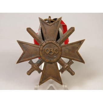 Médaille dKVKII, 1939, Croix de Guerre du mérite, 2e classe, marqué « 45 ». Espenlaub militaria