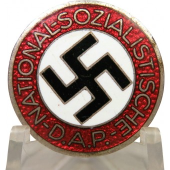 NSDAP-Mitgliederabzeichen RZM M1/102-Frank & Rief-Stuttgart. Espenlaub militaria