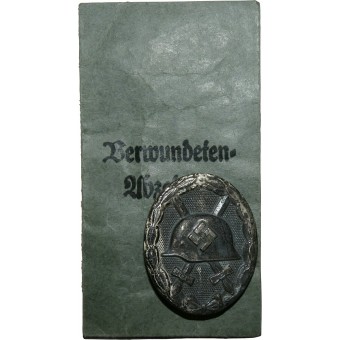 Plateado entorchado insignia 100 Mittweidaer Metallwarenfabrik Rudolf Wächtler. Espenlaub militaria