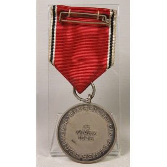 Sudetenland Medal 13 maart 1938 - Derde Rijk. Espenlaub militaria