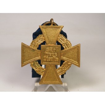 Servicio Civil alemán WW2 Fiel cruz por 40 años de servicio. Espenlaub militaria
