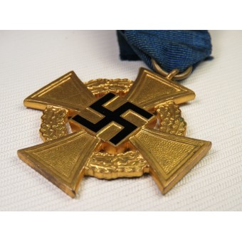 Servicio Civil alemán WW2 Fiel cruz por 40 años de servicio. Espenlaub militaria