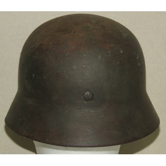 Стальной шлем м35 Вермахт, камуфляж, 291 Пехотная дивизия. Espenlaub militaria