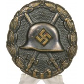 Insignia de herido del III Reich en negro, 1939, 1er tipo