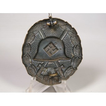 3RD Reich Wond Badge in Black, 1939, 1e type. Espenlaub militaria