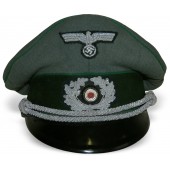 Cappello con visiera Wehrmacht Gebirgsjager, truppe di montagna.