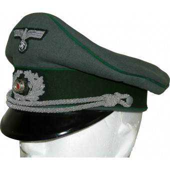 Wehrmacht Gebirgsjäger visera del sombrero, las tropas de montaña.. Espenlaub militaria