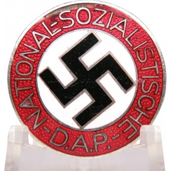 Miembro de placa NSDAP M1 / ​​34 Karl Wurster. Espenlaub militaria