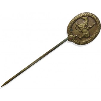 Reiterabzeichen 18 mm Miniatur - Reiterabzeichen, 3. Klasse. Espenlaub militaria
