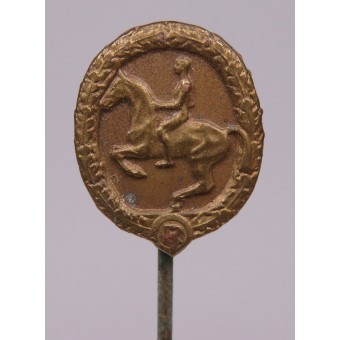 Reiterabzeichen 18 millimetri in miniatura - Horserider distintivo, 3 ° di classe. Espenlaub militaria