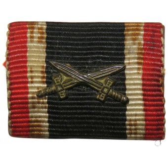 Ribbon bar for cross War Merit,  1939 with swords. Espenlaub militaria