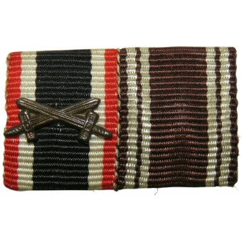 Barre de ruban pour la médaille de service KVK et NSDAP. Espenlaub militaria