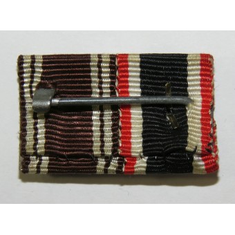 Ribbon bar for the KVK and NSDAP service medal. Espenlaub militaria