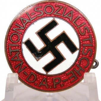 Siirtymäkauden NSDAP: n jäsenmerkki M1 / ​​78 Paulmann und Crone. Espenlaub militaria
