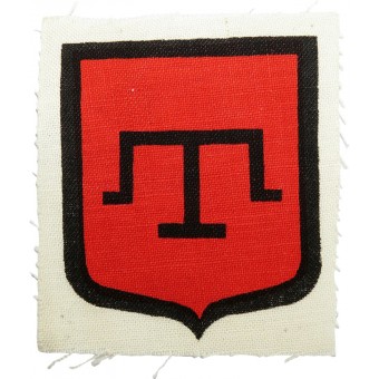 Ärmmärke för krimtatarerna i Wermacht. Espenlaub militaria