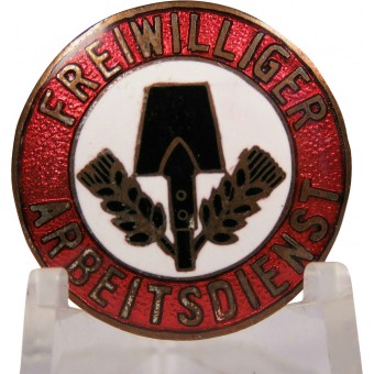 De badge van de vrijwillige arbeidsdienst van de Derde Reich-rage. Espenlaub militaria