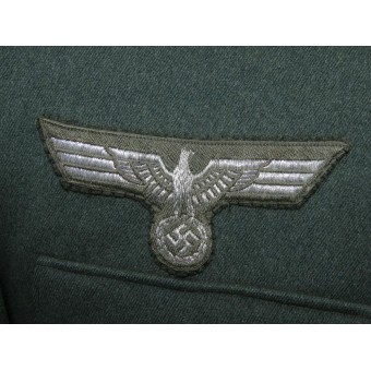 Wehrmacht Geschönte Feldbluse Für Einen Sanitätsfeldwebel Tuniek. Espenlaub militaria