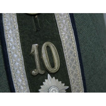 Wehrmacht geschönte Feldbluse für einen Sanitätsfeldwebel túnica. Espenlaub militaria