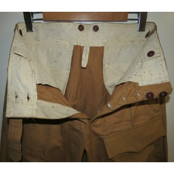 Otillgänglig Luftwaffe DAK tropisk Überfallhose. Espenlaub militaria