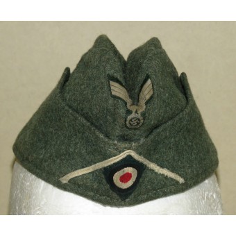 Wehrmacht Garnisonsmütze M1938 - Infanterie. Weißer Soutache. Espenlaub militaria