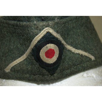 Wehrmacht Garrison Hat M1938 - jalkaväki. Valkoinen soutache. Espenlaub militaria