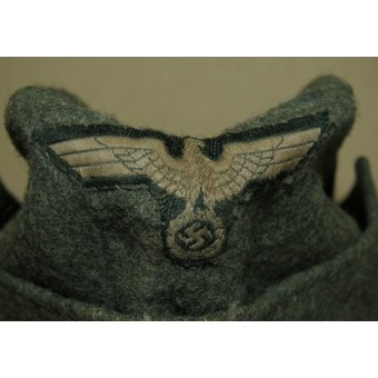 Wehrmacht Garrison Hat M1938 - jalkaväki. Valkoinen soutache. Espenlaub militaria