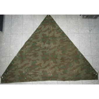 Плащ-палатка Вермахта треугольник оскольчатый камуфляж. Espenlaub militaria
