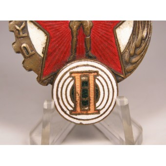 Distintivo del tiratore scelto Voroshilov dellArmata Rossa - NKVD. Espenlaub militaria