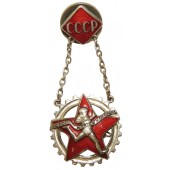 Klaar voor Arbeid en Verdediging van de USSR badge