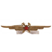 Distintivo dell'aeronautica militare sovietica di uno specialista del servizio di ingegneria aeronautica