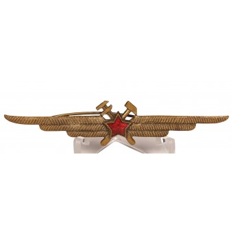 Distintivo dellaeronautica militare sovietica di uno specialista del servizio di ingegneria aeronautica. Espenlaub militaria