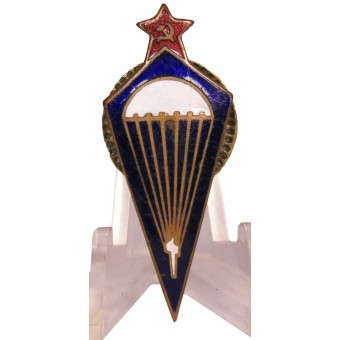 Neuvostoliiton laskuvarjohyppääjien hyppymerkki, vuosi 1931. 1. tyyppi. Espenlaub militaria