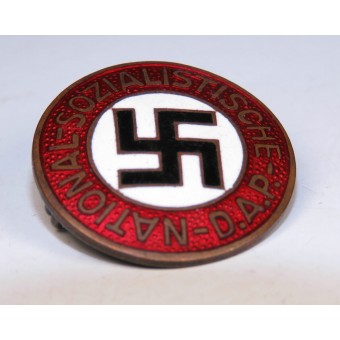 Een vroege NSDAP -lid -badge uit de late jaren 20. Gesch- 23,55 mm. Espenlaub militaria