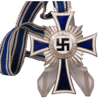 Deutsches Mutterkreuz in Silber 1938. Серебро. Espenlaub militaria