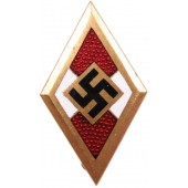 Distintivo per membri HJ in oro - HJ Ehrenzeichen. 30 mm