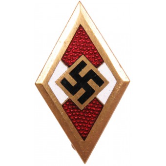 Distintivo per membri HJ in oro - HJ Ehrenzeichen. 30 mm. Espenlaub militaria